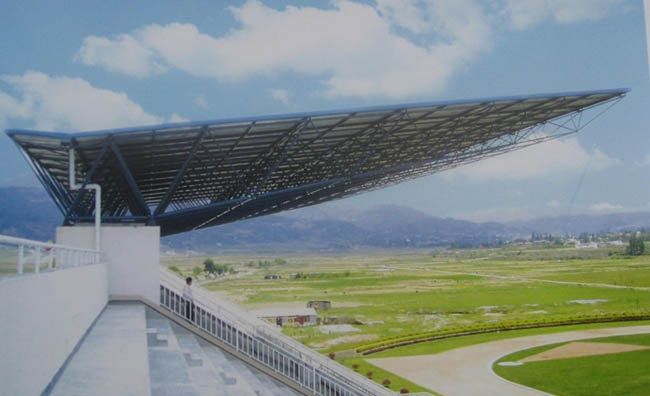 潜江体育看台网架